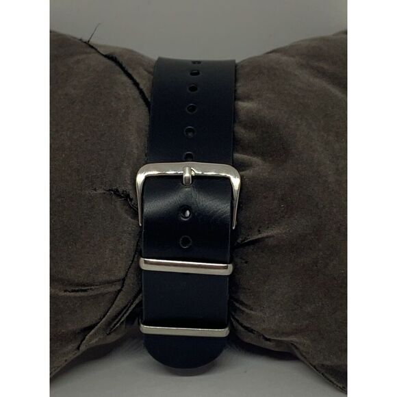 Michael Kors MK5166 Unisex Black Leather Analog Dial Quartz Wrist Watch GE332 - Picture 4 of 11